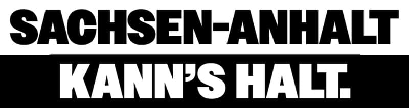 Sachsen-Anhalt kanns halt